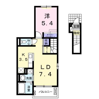 アーバンリーム壱番館 201【管理NO：1-019788101-02010】 ★家具家電は申し込み後に搬入します★の外観画像