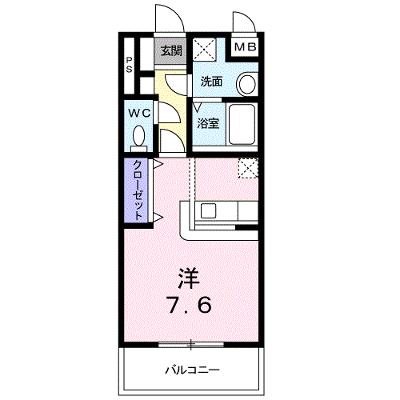 インター久留米ＳＵＲ 105【管理NO：1-015344401-01050】 ★家具家電は申し込み後に搬入します★の外観画像