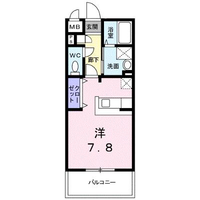 フィオーレ 206【管理NO：1-014828801-02060】 ★家具家電は申し込み後に搬入します★の外観画像