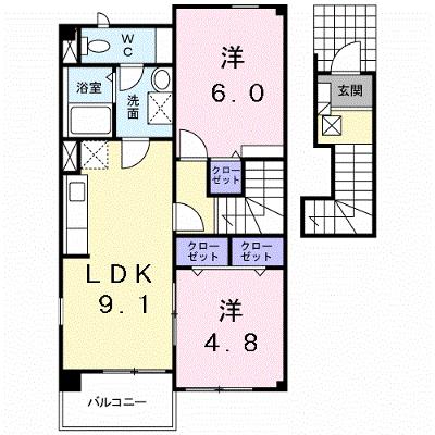 サンリット 203【管理NO：1-014497401-02030】 ★家具家電は申し込み後に搬入します★の外観画像