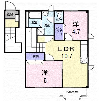 セレーノ 201【管理NO：1-012768301-02010】 ★家具家電は申し込み後に搬入します★の外観画像