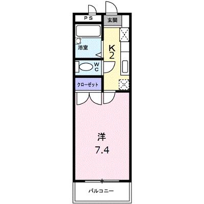 ペルレパークＢ 105【管理NO：1-007997601-01050】 ★家具家電は申し込み後に搬入します★の外観画像