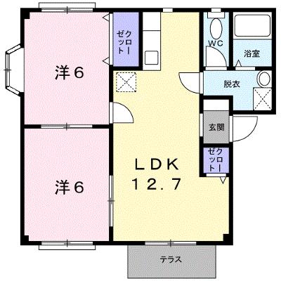サザンコート長崎（Ｂ） 101【管理NO：1-004947502-01010】 ★家具家電は申し込み後に搬入しますの外観画像