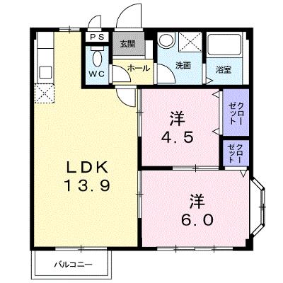 グランドハイツ近藤Ｉ 201【管理NO：1-003879502-02010】 ★家具家電は申し込み後に搬入しますの外観画像