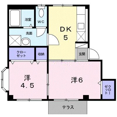 コーポラス長浜（Ｂ） 102【管理NO：1-003662601-01020】 ★家具家電は申し込み後に搬入しますの外観画像