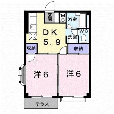 デパートメントアラキ 105【管理NO：1-003470901-01050】 ★家具家電は申し込み後に搬入します★の外観画像