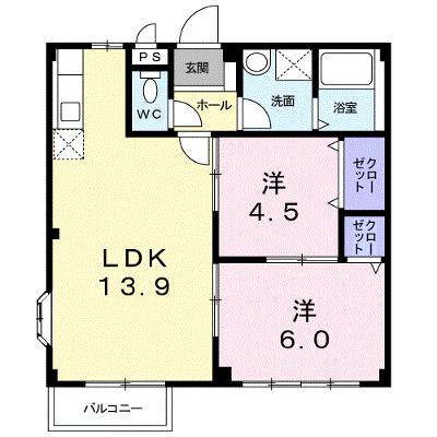 プレジデントハイツ近藤（Ａ） 205【管理NO：1-003325301-02040】 ★家具家電は申し込み後に搬入しますの外観画像