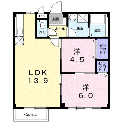 プレジデントハイツ近藤（Ａ） 203【管理NO：1-003325301-02030】 ★家具家電は申し込み後に搬入しますの外観画像
