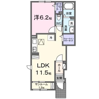 アトレ真木　Ⅰ 101【管理NO：1-027376601-01010】 ★家具家電は申し込み後に搬入します★ ★2026年10月下旬入居可能★の外観画像
