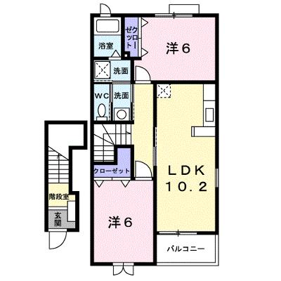 アビターレ吉井Ｂ 204【管理NO：1-012943302-02040】 ★家具家電は申し込み後に搬入しますの外観画像