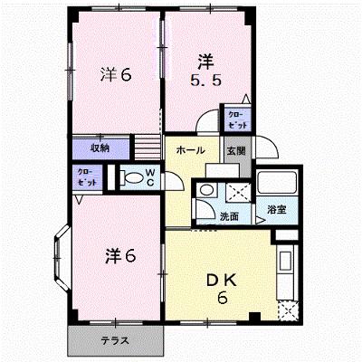 クローバーＢ 102【管理NO：1-007516602-01020】 ★家具家電は申し込み後に搬入しますの外観画像