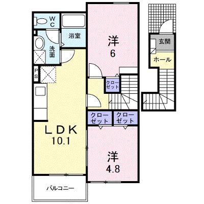 フェアリーヒルズ壱番館 203【管理NO：1-014401001-02030】 ★家具家電は申し込み後に搬入します 2026年07月中旬入居可能の外観画像