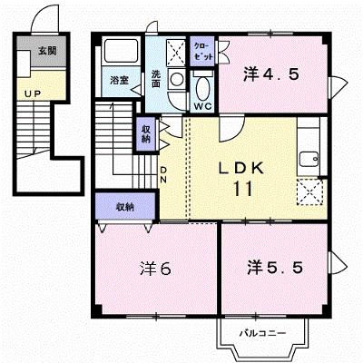 オアシス　Ⅰ 201【管理NO：1-009407001-02010】 ★家具家電は申し込み後に搬入しますの外観画像