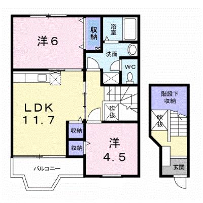 メゾンドアヴェニューＥ 202【管理NO：1-007865901-02020】 2026年07月中旬入居可能の外観画像