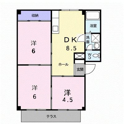 ドミールたかくら 103【管理NO：1-006975401-01030】 ★家具家電は申し込み後に搬入しますの外観画像