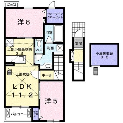ビジュ・リアンＢ 203【管理NO：1-020386502-02030】 2026年07月上旬入居可能の外観画像