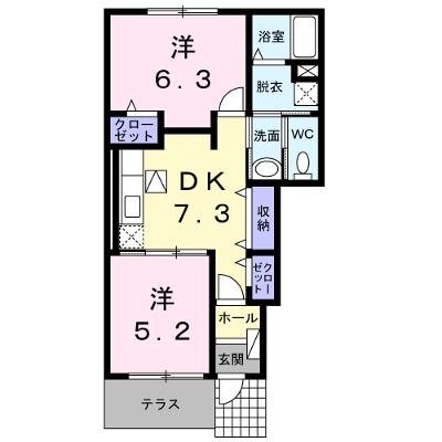 マイクレインＣ 103【管理NO：1-017237903-01030】 ★家具家電は申し込み後に搬入します 2026年08月下旬入居可能の外観画像
