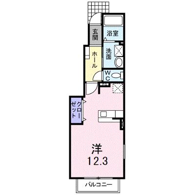 サンフラワーⅡ 101【管理NO：1-014080101-01010】 ★家具家電は申し込み後に搬入しますの外観画像