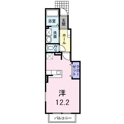 フルーブ・レゾネートＡ 102【管理NO：1-014022901-01020】 ★家具家電は申し込み後に搬入します★の外観画像