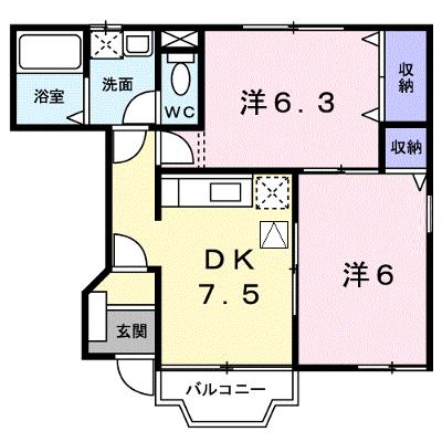 サンシャイン姫島Ｂ 102【管理NO：1-012098502-01020】の外観画像