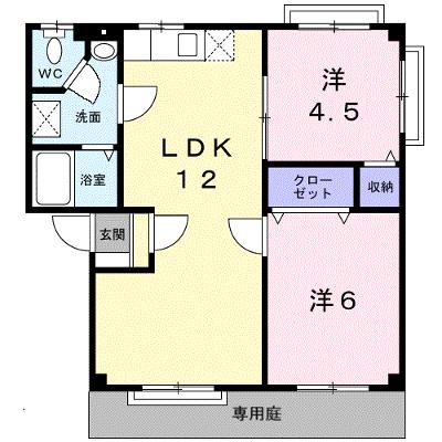 グリーンハイツ塚崎Ｂ 102【管理NO：1-001949902-01020】 ★家具家電は申し込み後に搬入します★の外観画像