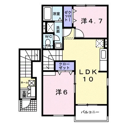 カロスアンセ弐番館 203【管理NO：1-013536202-02030】 ★家具家電は申し込み後に搬入しますの外観画像