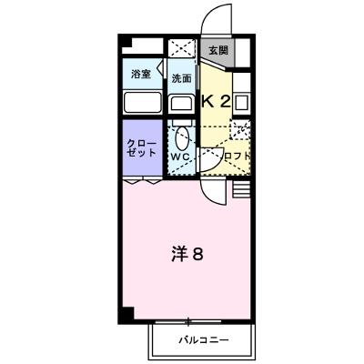エスペランサ 204【管理NO：1-013005501-02040】 ★家具家電は申し込み後に搬入します★の外観画像
