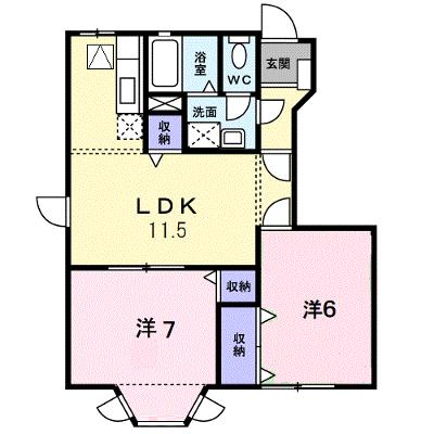 プリムローズＢ棟 101【管理NO：1-011379102-01010】の外観画像