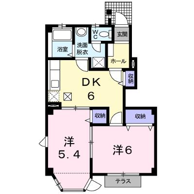 サンライズ・ヒル 104【管理NO：1-012337701-01040】 ★家具家電は申し込み後に搬入しますの外観画像