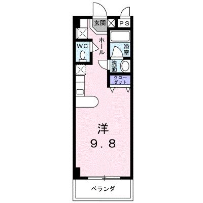 サンライズヒルズ 304【管理NO：1-099228201-03040】 ★家具家電は申し込み後に搬入しますの外観画像