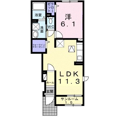 リデアル東中津Ａ 103【管理NO：1-026673301-01030】 ★家具家電は申し込み後に搬入しますの外観画像