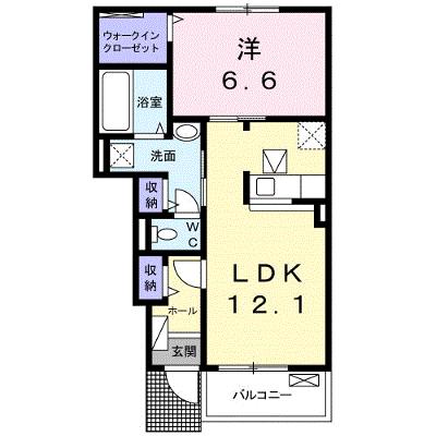 ヴィラ　アルテミア　Ⅰ 103【管理NO：1-023969501-01030】 ★家具家電は申し込み後に搬入します★の外観画像