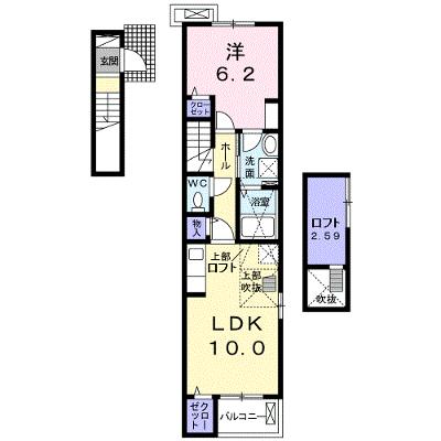 トリニティ・ベイ荘園 201【管理NO：1-023774301-02010】 ★家具家電は申し込み後に搬入しますの外観画像