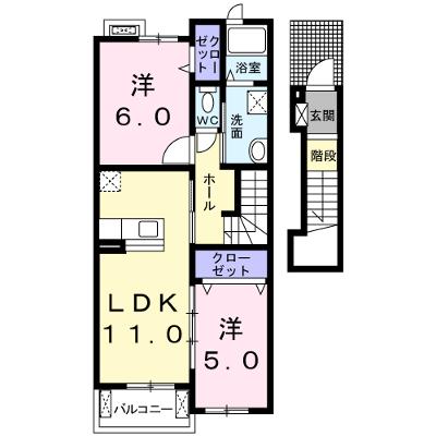 エテルノ 202【管理NO：1-018969801-02020】 ★家具家電は申し込み後に搬入します★の外観画像