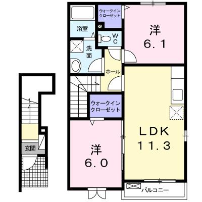 グレースヴィラⅢ 204【管理NO：1-016585103-02040】 ★家具家電は申し込み後に搬入します 2026年08月下旬入居可能の外観画像