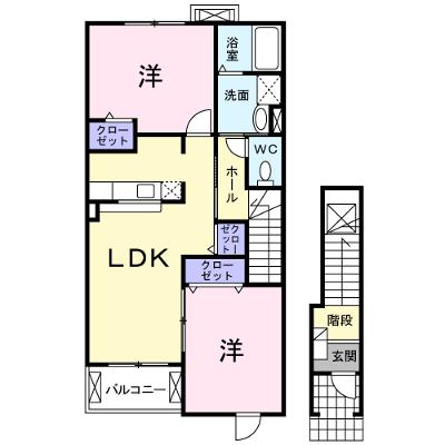 メゾン・グランツ 203【管理NO：1-015356201-02030】 ★家具家電は申し込み後に搬入しますの外観画像