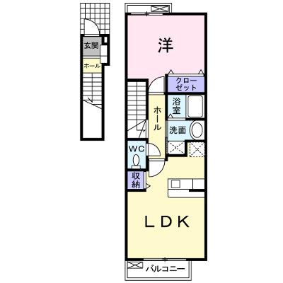 サン・パティーク・ガーデンⅠ 202【管理NO：1-013935501-02020】 ★家具家電は申し込み後に搬入します★の外観画像