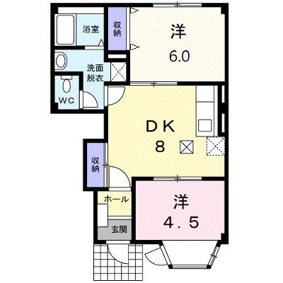 プレミール・メゾン沖代Ⅰ 102【管理NO：1-007752601-01020】 ★家具家電は申し込み後に搬入しますの外観画像