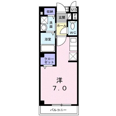 アムールＨ・Ｎ 204【管理NO：1-011384401-02040】 ★家具家電は申し込み後に搬入しますの外観画像
