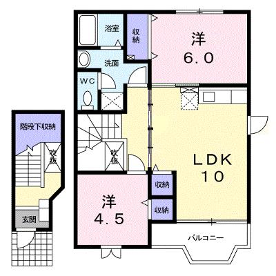 ミレニアムＫＡＮⅡ　Ｂ棟 203【管理NO：1-010226501-02030】 ★家具家電は申し込み後に搬入します★ ★2026年11月中旬入居可能★の外観画像