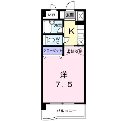 Ｐｒａｔｉｑｕｅ顕徳 202【管理NO：1-009339001-02020】 ★家具家電は申し込み後に搬入します★の外観画像