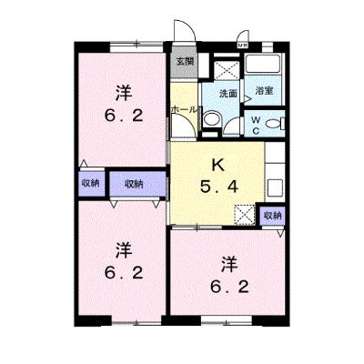 カーサパルドⅠ 203【管理NO：1-007580901-02030】 ★家具家電は申し込み後に搬入します 2026年07月中旬入居可能の外観画像