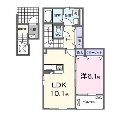 アールズハイムⅡ 205【管理NO：1-027522001-02050】 ★家具家電は申し込み後に搬入します★の外観画像
