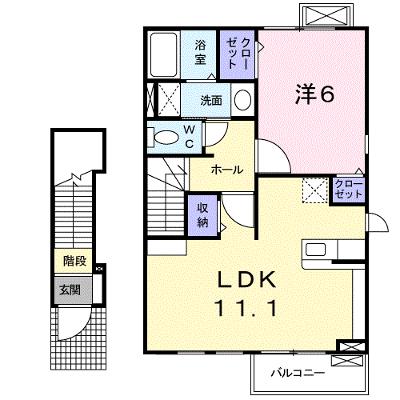グランツ　ハイラント 203【管理NO：1-017972701-02030】 ★家具家電は申し込み後に搬入します★の外観画像