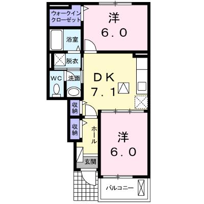ベルセリスメゾンⅠ 102【管理NO：1-017020701-01020】 ★家具家電は申し込み後に搬入しますの外観画像