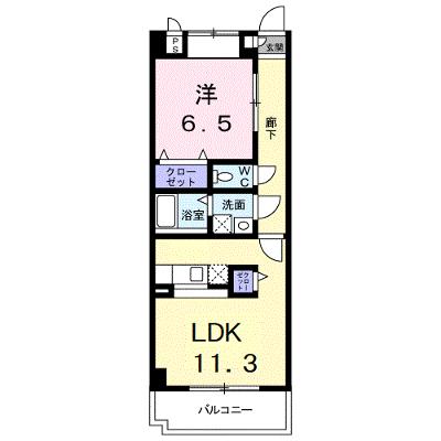 キュウブ由布川 108【管理NO：1-015465601-01080】 ★家具家電は申し込み後に搬入しますの外観画像