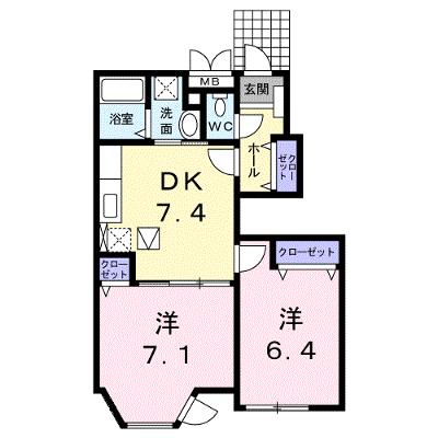 Ｂｒｅｅｚｅ明磧 103【管理NO：1-012707201-01030】 ★家具家電は申し込み後に搬入します★の外観画像