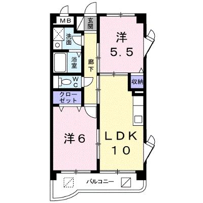 スターメゾン古国府 301【管理NO：1-012374401-03010】 ★家具家電は申し込み後に搬入します 2026年08月上旬入居可能の外観画像