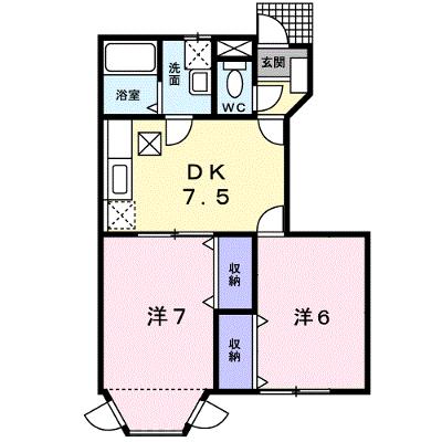 ｆａｉｎ　ｍｏｔｉｏｎ．Ⅰ 103【管理NO：1-011609201-01030】 ★家具家電は申し込み後に搬入しますの外観画像