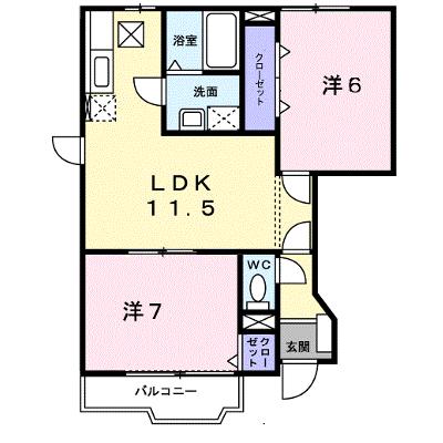 ヴェルソー 101【管理NO：1-010401501-01010】 ★家具家電は申し込み後に搬入します★の外観画像